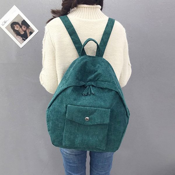 soft fabric backpack female corduroy design school backpack solid color teenage backpacks for girls feminine bagpack
soft fabric backpack female corduroy design school backpack solid color teenage backpacks for girls feminine bagpack