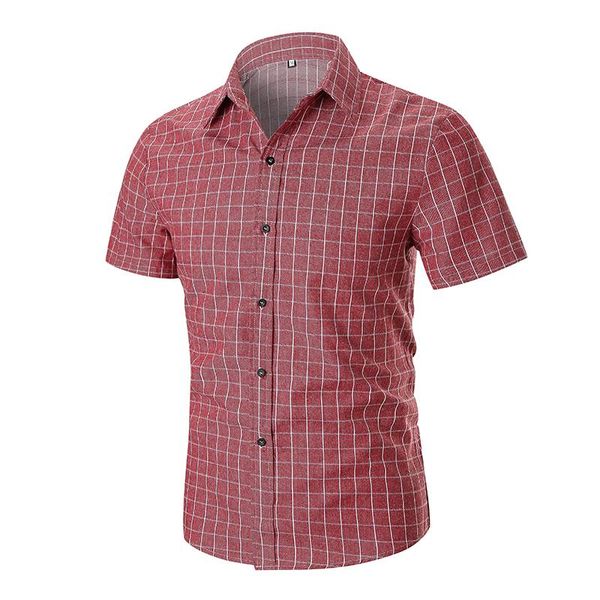 casual blouse men plaid short sleeve lattice shirts mens summer new model shirts men's clothing new arrival 2019, White;black
casual blouse men plaid short sleeve lattice shirts mens summer new model shirts men's clothing new arrival 2019, White;black