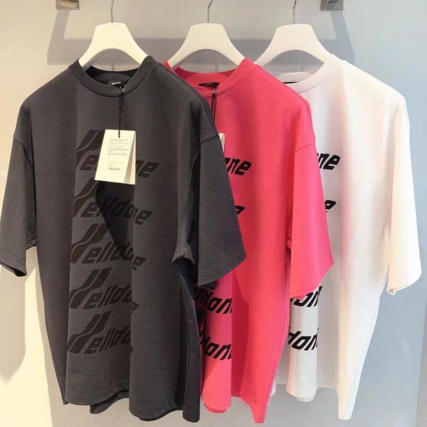 2020 мужские конструктор футболки high street tide brand we11done буквы логотипа printed вокруг шеи свободные короткие рукава женщины европы, White;black
2020 мужские конструктор футболки high street tide brand we11done буквы логотипа printed вокруг шеи свободные короткие рукава женщины европы, White;black