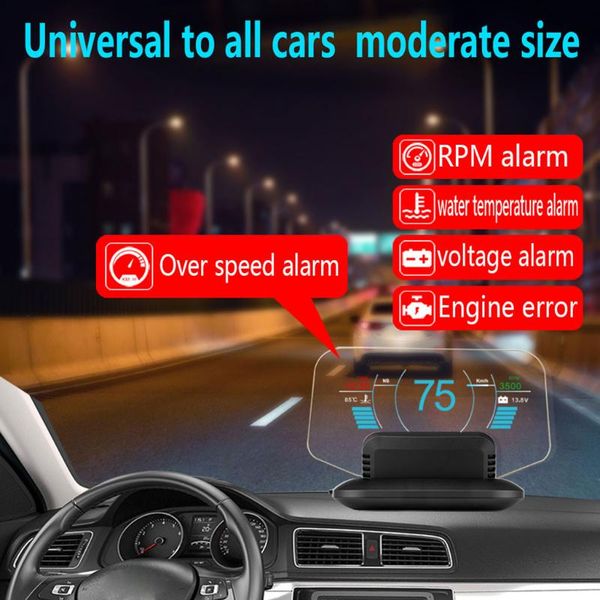 exquisite unique appearance design c1 hd color lcd display car hud head up display obd2 ii + gps head function #lr5
exquisite unique appearance design c1 hd color lcd display car hud head up display obd2 ii + gps head function #lr5