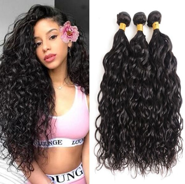 Brazilian virgin hair 3 bundle peruvian indian malay ian water wave wet and wavy natural color human hair weave
Brazilian virgin hair 3 bundle peruvian indian malay ian water wave wet and wavy natural color human hair weave