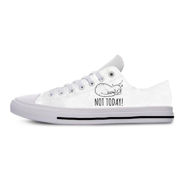 not today kawaii cat vintage fashion lightweight classic canvas shoes men women casual breathable sneakers, Black
not today kawaii cat vintage fashion lightweight classic canvas shoes men women casual breathable sneakers, Black
