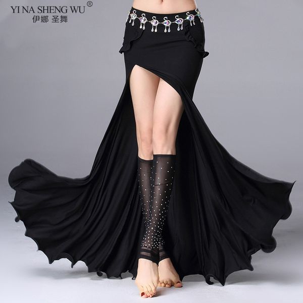 stage wear women belly dance skirt solid color oriental suit high cut india bollywood unilateral split bellydance long m,l,xl, Black;red
stage wear women belly dance skirt solid color oriental suit high cut india bollywood unilateral split bellydance long m,l,xl, Black;red
