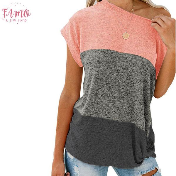 fashion womens blouses solid color stitching knotted blouse shirt casual female ladies blouses for women 2020, White
fashion womens blouses solid color stitching knotted blouse shirt casual female ladies blouses for women 2020, White