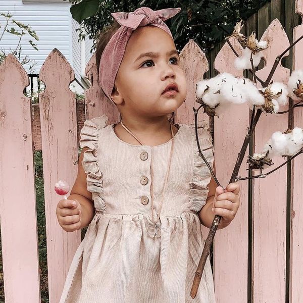 casual kids baby girl plain dress summer cotton clothes ruffles sleeveless button sundress girl solid party pageant dress 1-6y, Red;yellow
casual kids baby girl plain dress summer cotton clothes ruffles sleeveless button sundress girl solid party pageant dress 1-6y, Red;yellow
