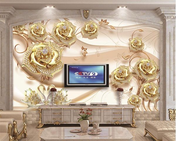 custom retail 3d golden jewels open rich jewelry indoor tv background wall decoration mural
custom retail 3d golden jewels open rich jewelry indoor tv background wall decoration mural
