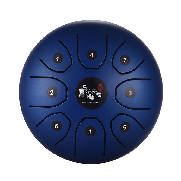5.5 inch mini 8-tone steel tongue drum c key percussion instrument hand pan drum with drum mallets carry bag
5.5 inch mini 8-tone steel tongue drum c key percussion instrument hand pan drum with drum mallets carry bag