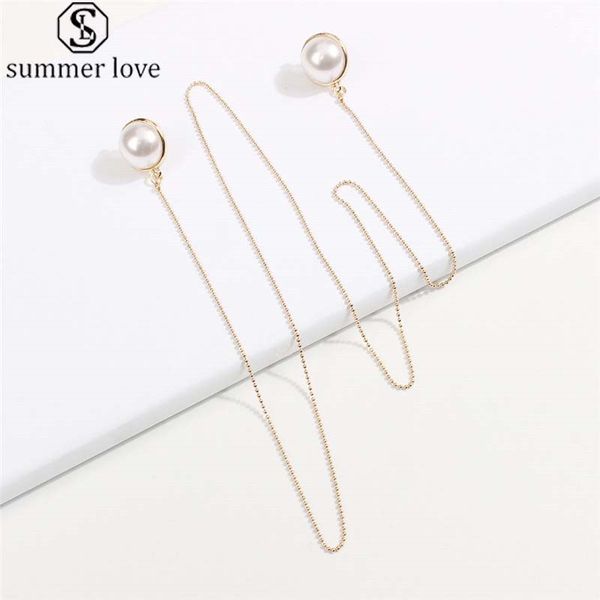 long tassel earrings temperament charm long paragraph hanging neck earrings for women fashion jewelry ear chain valentine's day gifts-z, Silver
long tassel earrings temperament charm long paragraph hanging neck earrings for women fashion jewelry ear chain valentine's day gifts-z, Silver
