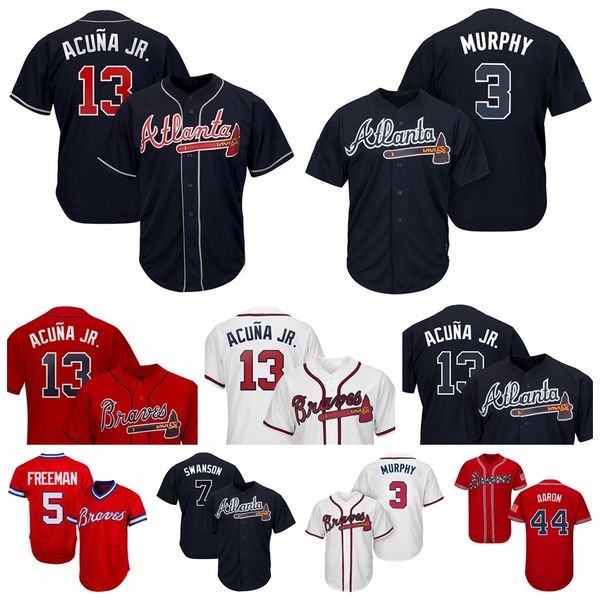 5 Freddie Freeman MEN 13 Ronald Acuna Jr Atlanta 2019 New Braves jersey 44 Hank Aaron 3 Dale Murphy Chipper Jones Baseball Jerseys
5 Freddie Freeman MEN 13 Ronald Acuna Jr Atlanta 2019 New Braves jersey 44 Hank Aaron 3 Dale Murphy Chipper Jones Baseball Jerseys