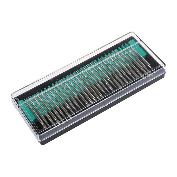 30pcs алмазный заусенцы гриц роторный инструмент сверло 3мм shank другие декоративные наклейки
30pcs алмазный заусенцы гриц роторный инструмент сверло 3мм shank другие декоративные наклейки