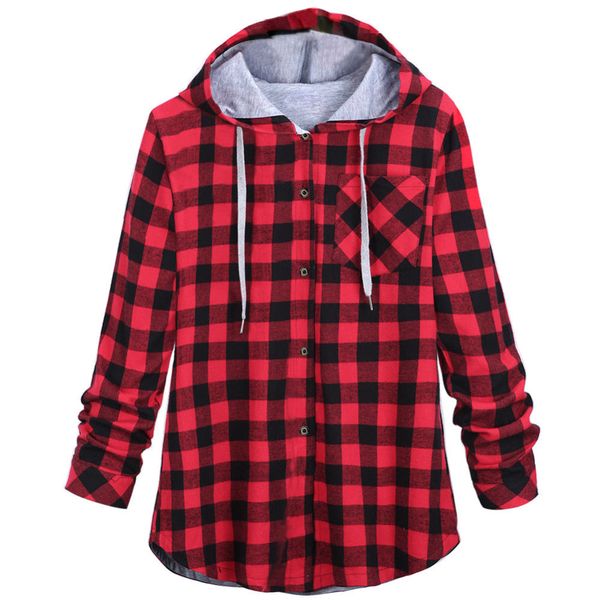 women hoodies cotton coat long sleeve plaid cotton hoodies sweatshirts 5 colors 5 size, Black
women hoodies cotton coat long sleeve plaid cotton hoodies sweatshirts 5 colors 5 size, Black