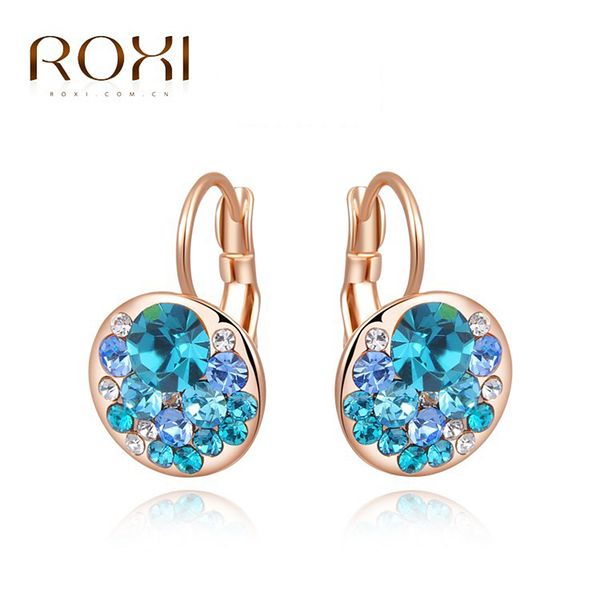 roxi blue round stone earrings fashion jewelry rose gold earrings for woman party wedding gift silver oorbellen, Golden;silver
roxi blue round stone earrings fashion jewelry rose gold earrings for woman party wedding gift silver oorbellen, Golden;silver