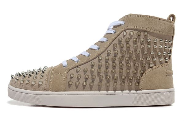 red bottom sneakers for men womens with spikes black suede luxury fashion casual men shoes ,2019 designer leisure trainer footwear t07
red bottom sneakers for men womens with spikes black suede luxury fashion casual men shoes ,2019 designer leisure trainer footwear t07