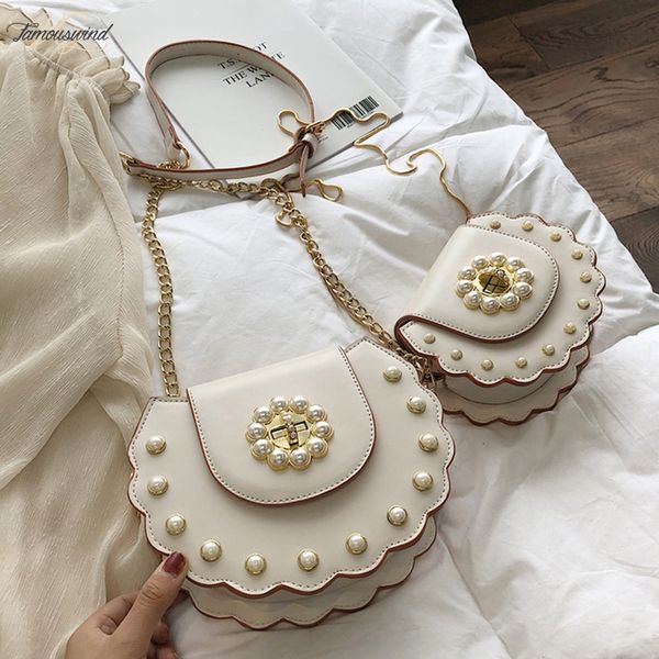 2020 summer new saddle handbags women pu leather handbag cover womens designer pearl woman shoulder messenger bags
2020 summer new saddle handbags women pu leather handbag cover womens designer pearl woman shoulder messenger bags
