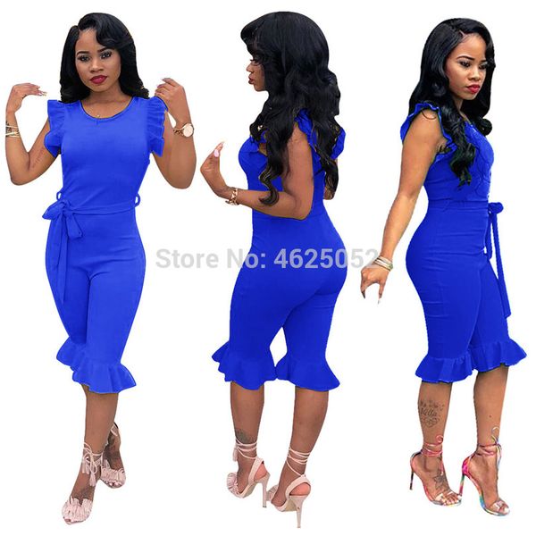 slash ruffles hem short sleeve overalls calf length jumpsuits outfit summer women playsuits casual sexy fashion bandage rompers, Black;white
slash ruffles hem short sleeve overalls calf length jumpsuits outfit summer women playsuits casual sexy fashion bandage rompers, Black;white