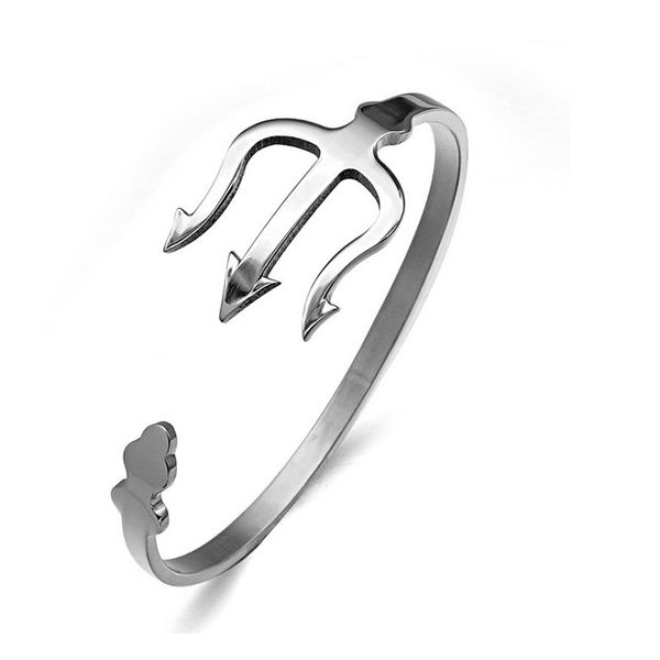 bangle 1 pc stainless steel fish fork bangles open size bracelet punk style for all cute women men girls 4 colors jewelry, Black
bangle 1 pc stainless steel fish fork bangles open size bracelet punk style for all cute women men girls 4 colors jewelry, Black