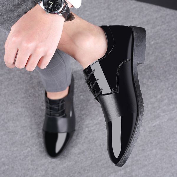 mazefeng 2019 new black men suit shoes party men's dress shoes italian leather lace-up formal men office social masculino
mazefeng 2019 new black men suit shoes party men's dress shoes italian leather lace-up formal men office social masculino