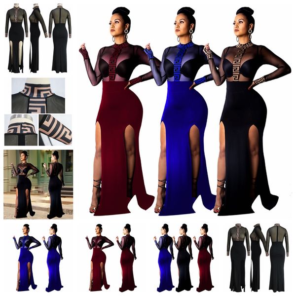 dresses european spring and summer trend stand collar long-sleeved mesh party casual dress, support mixed batch, Black;gray
dresses european spring and summer trend stand collar long-sleeved mesh party casual dress, support mixed batch, Black;gray