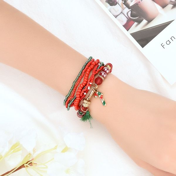 christmas style resin bracelet stacked wide multilayer stack bracelet boho bangle women charm party wedding jewelry accessories, Black
christmas style resin bracelet stacked wide multilayer stack bracelet boho bangle women charm party wedding jewelry accessories, Black