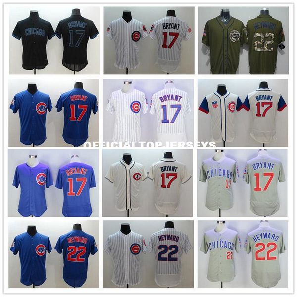 new 17 kris bryant 22 jason heyward jerseys color white blue gray green yellow for men size:m-xxxl, Black;blue
new 17 kris bryant 22 jason heyward jerseys color white blue gray green yellow for men size:m-xxxl, Black;blue