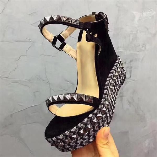 designers red bottom sandals cataclou cork wedge shoes women espadrille pump summer sandals silver glitter-covered platform sandals us9, Black
designers red bottom sandals cataclou cork wedge shoes women espadrille pump summer sandals silver glitter-covered platform sandals us9, Black