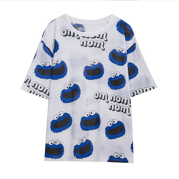 2020 summer cotton harajuku female tshirt young student fashion shirt loose round neck tide t-shirt, White
2020 summer cotton harajuku female tshirt young student fashion shirt loose round neck tide t-shirt, White