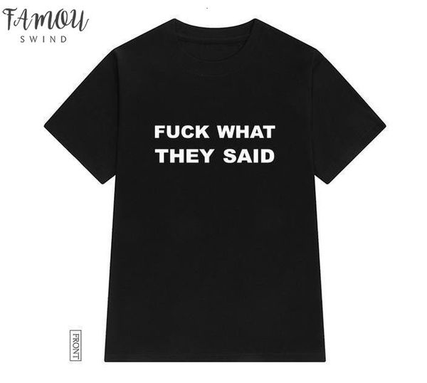 что они сказали письмо печати женщины tshirt хлопок повседневной смешной футболки для леди девушки tee hipster tumblr ins падение na, White
что они сказали письмо печати женщины tshirt хлопок повседневной смешной футболки для леди девушки tee hipster tumblr ins падение na, White