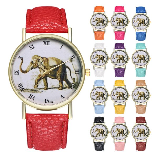 new 13 colors fashion pu leather strap quartz watch elephant pattern roman numeral dial watch, Slivery;brown
new 13 colors fashion pu leather strap quartz watch elephant pattern roman numeral dial watch, Slivery;brown