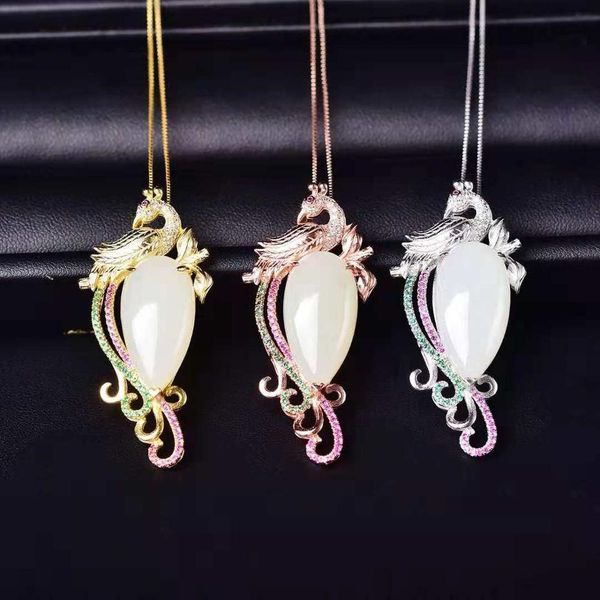 package s925 natural xinjiang and tian baiyu pendant with pure silver necklace mosaic
package s925 natural xinjiang and tian baiyu pendant with pure silver necklace mosaic