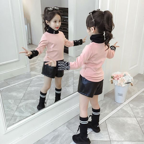 girls' autumn and winter bottoms new girl's winter clothes are more foreign, Blue 
girls' autumn and winter bottoms new girl's winter clothes are more foreign, Blue