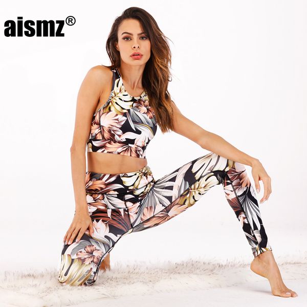 aismz new retro digital printed letters workout suit fitness tracksuit women set female sporting bra leggings women clothing, White
aismz new retro digital printed letters workout suit fitness tracksuit women set female sporting bra leggings women clothing, White