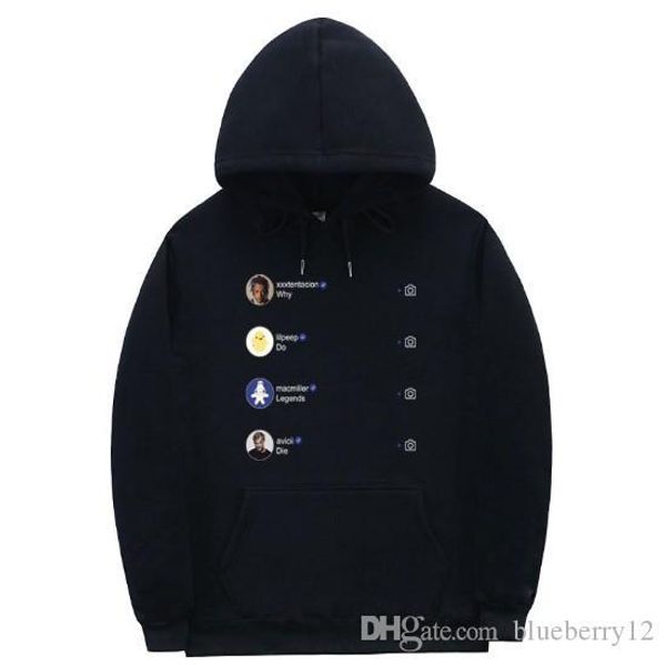 xxxtentacion mens hooded sweater male european and american outdoor casual avicii die sweatshirt streetwear asian size s-2xl, Black
xxxtentacion mens hooded sweater male european and american outdoor casual avicii die sweatshirt streetwear asian size s-2xl, Black
