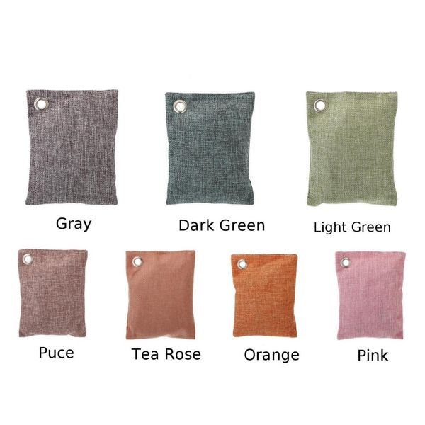 100g air purify bag fresh active bamboo charcoal carbon bags package 15*11cm