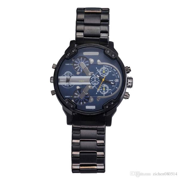 fashion brand 7331 men's big case stainless steel band quartz wrist watch watches, Slivery;brown
fashion brand 7331 men's big case stainless steel band quartz wrist watch watches, Slivery;brown