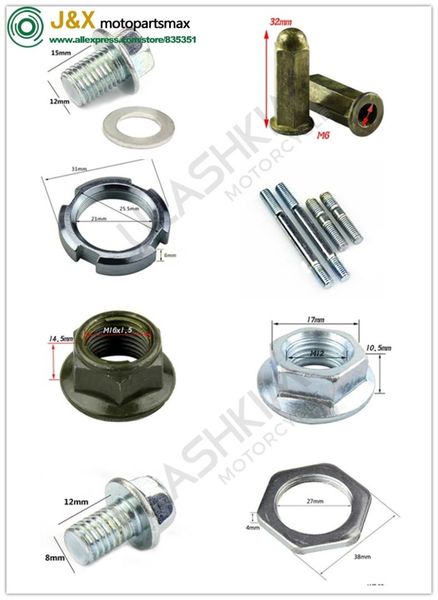 4 stroke scooter moped atv 152qmi 157qmj 139qmb 139qma 1p37qma engine gy6 50 80 125 150 standard parts screws nut
4 stroke scooter moped atv 152qmi 157qmj 139qmb 139qma 1p37qma engine gy6 50 80 125 150 standard parts screws nut