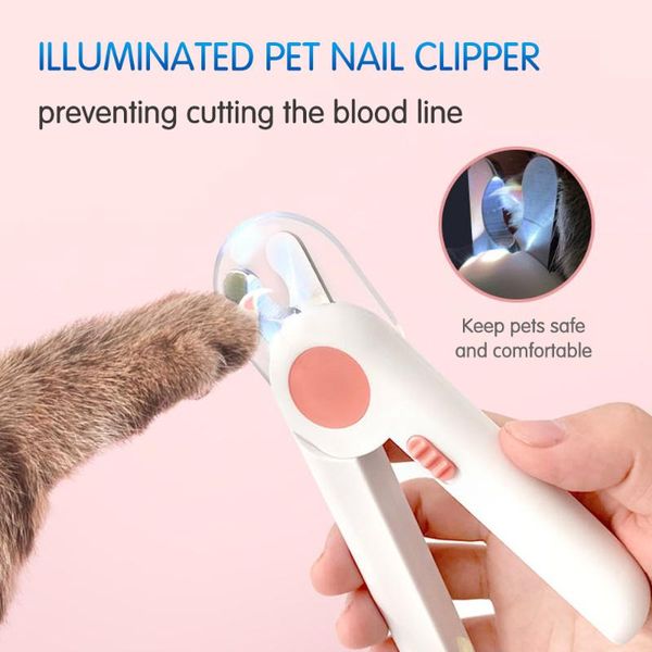 illuminated cat pet nail clipper with nail file cat claw trimmer stainless steel scissor cutter with led light
illuminated cat pet nail clipper with nail file cat claw trimmer stainless steel scissor cutter with led light