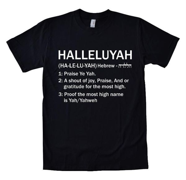 halleluyah hebrew roots movement t-shirt yahweh yeshua israelite messianic torah, White;black
halleluyah hebrew roots movement t-shirt yahweh yeshua israelite messianic torah, White;black
