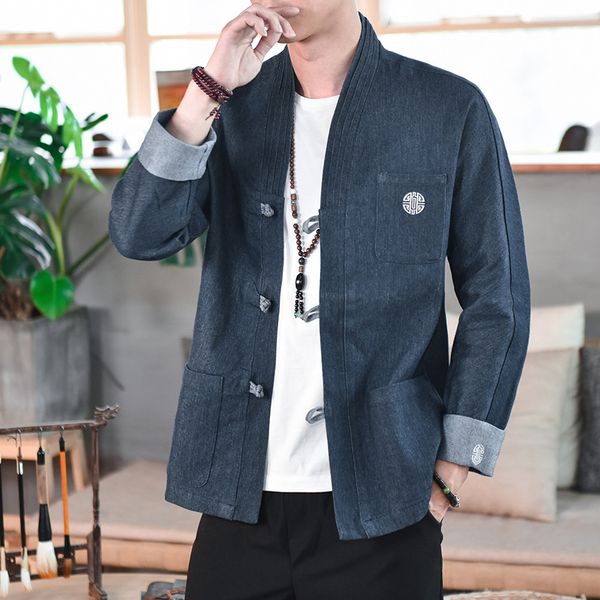 #3931 spring autumn black blue denim jacket men vintage embroidery slim plus size 5xl vintage casual men's jacket china style, Black;brown
#3931 spring autumn black blue denim jacket men vintage embroidery slim plus size 5xl vintage casual men's jacket china style, Black;brown
