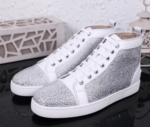 22019 new red bottom luxury designer brand studded spikes flats casual shoes shoes for men and women party lovers leather sneakersl03, Black
22019 new red bottom luxury designer brand studded spikes flats casual shoes shoes for men and women party lovers leather sneakersl03, Black