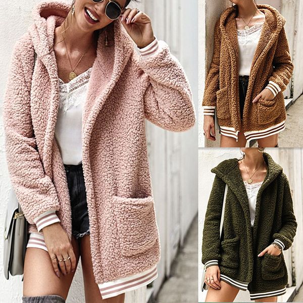 women autumn winter hooded jacket coat long sleeve warm cotton coats cardigan cgu 88, Black
women autumn winter hooded jacket coat long sleeve warm cotton coats cardigan cgu 88, Black