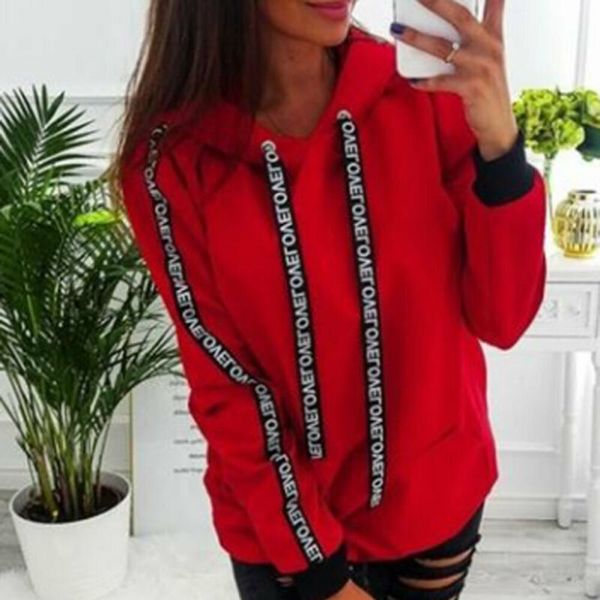 2019 autumn winter women's hoodie sweatshirt hooded sweat pullover long sleeve hoody clothes front pockets female solid top, Black
2019 autumn winter women's hoodie sweatshirt hooded sweat pullover long sleeve hoody clothes front pockets female solid top, Black