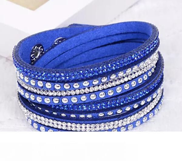 fashion multilayer wrap bracelet rhinestone slake leather charm bangles with sparkling crystal women christmas gifts fine jewelry gift 36pcs, Golden;silver
fashion multilayer wrap bracelet rhinestone slake leather charm bangles with sparkling crystal women christmas gifts fine jewelry gift 36pcs, Golden;silver