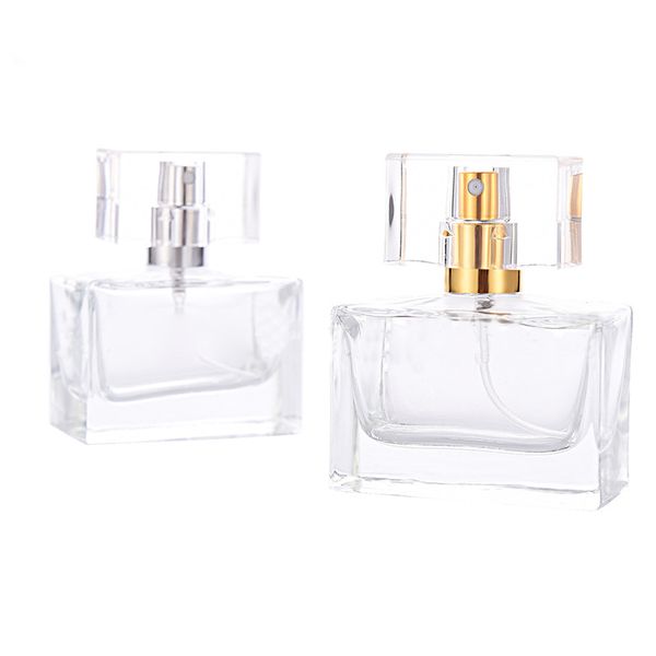 30ml square glass perfume bottle clear glass spray bottle empty fragrance comestic packaging bottle in stocks
30ml square glass perfume bottle clear glass spray bottle empty fragrance comestic packaging bottle in stocks
