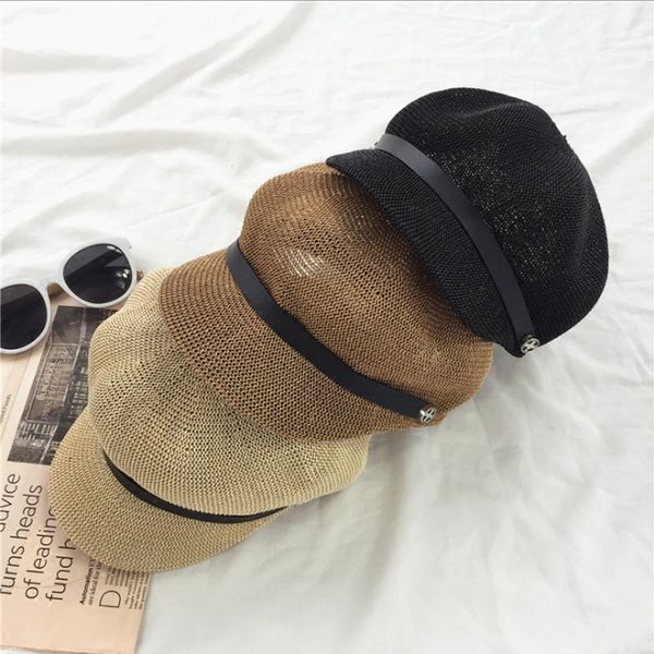 2018 korean belt ladies summer linen breathable cap outdoor octagonal cap visor british fashion beret, Blue;gray
2018 korean belt ladies summer linen breathable cap outdoor octagonal cap visor british fashion beret, Blue;gray