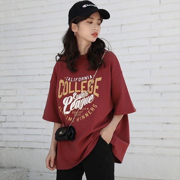 summer 2020 chic letter printed short-sleeved t-shirt female academic style midi loose summer 2020 chic letter printed short-sleeved t-s, White
summer 2020 chic letter printed short-sleeved t-shirt female academic style midi loose summer 2020 chic letter printed short-sleeved t-s, White