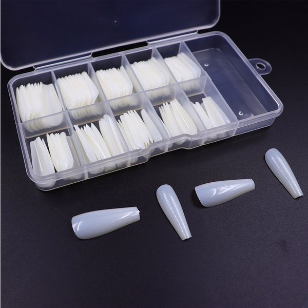 100pcs/box professional false nails coffin nail art tips press on long nails ballerina shape full cover acrylic tips 10 sizes, Red;gold
100pcs/box professional false nails coffin nail art tips press on long nails ballerina shape full cover acrylic tips 10 sizes, Red;gold