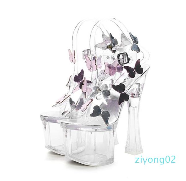 18cm bride wedding shoes fashion butterfly silver ultra high heels sandals size 34 to 39 z02, Black
18cm bride wedding shoes fashion butterfly silver ultra high heels sandals size 34 to 39 z02, Black