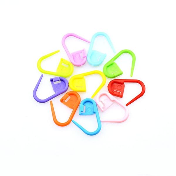 10pcs colorful plastic stitch marker ring holders needle clips knitting crochet hook locking tool craft sewing tools, Black
10pcs colorful plastic stitch marker ring holders needle clips knitting crochet hook locking tool craft sewing tools, Black
