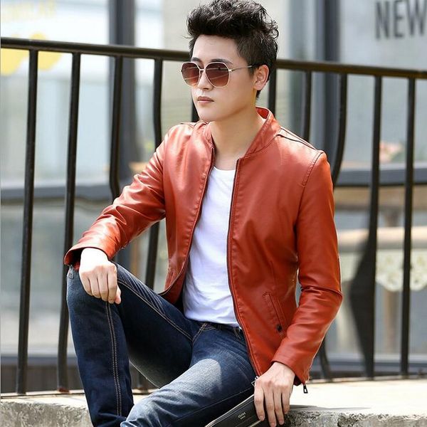 2019 style fashion wear classic men's pu leather bonded fleece jacket coat with zipper decroation leather jacket, Black
2019 style fashion wear classic men's pu leather bonded fleece jacket coat with zipper decroation leather jacket, Black