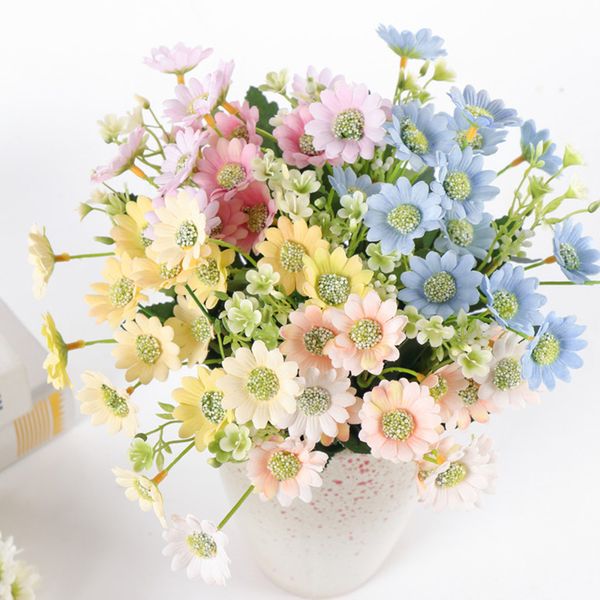 simulation daisy flower bouquet silk artificial chrysanthemum flowers diy home wedding flores office party decor 15 head
simulation daisy flower bouquet silk artificial chrysanthemum flowers diy home wedding flores office party decor 15 head